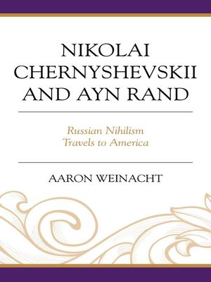 cover image of Nikolai Chernyshevskii and Ayn Rand